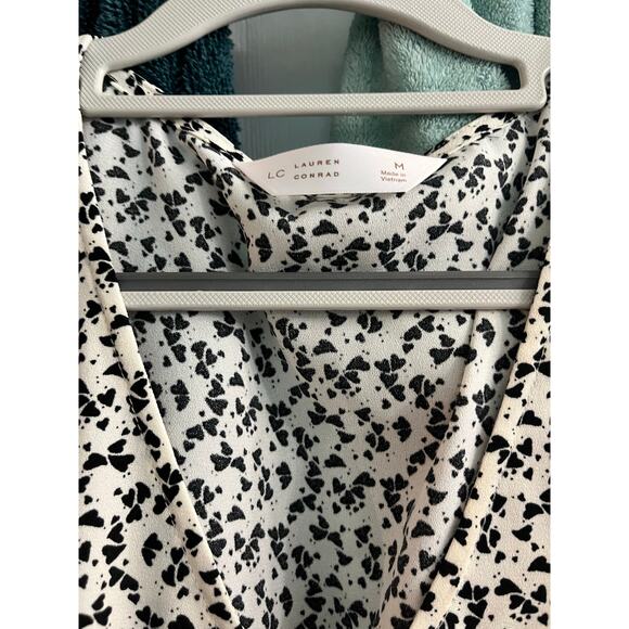 LC Lauren Conrad Floral Midi Dress Medium Boho - Picture 7 of 7